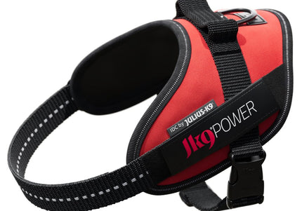 Julius-K9 IDC Red Harness – Premium Adjustable Dog Harness, Size 3, Durable Design