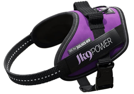 Julius-K9 IDC Powerharness Dark Purple – Premium Adjustable Dog Harness, Baby 1 Size