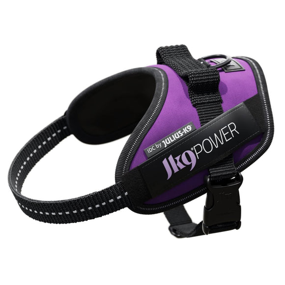 Julius-K9 IDC Powerharness Dark Purple – Premium Adjustable Dog Harness, Baby 1 Size