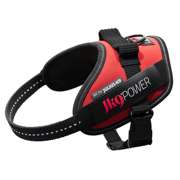 Julius-K9 IDC Red Harness – Premium Adjustable Dog Harness, Size 3, Durable Design