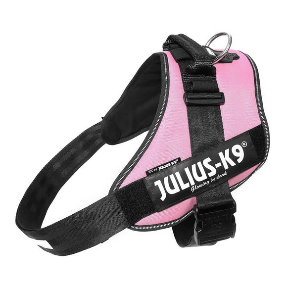 Julius-K9 IDC Powerharness Pink – Adjustable High-Quality Harness, Baby 2 Size