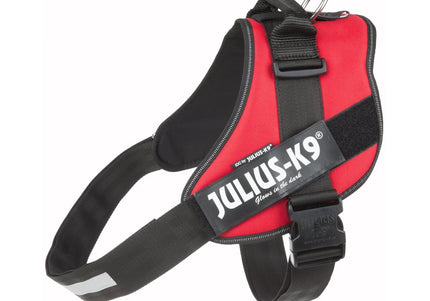 Julius-K9 IDC Red Harness – Premium Adjustable Dog Harness, Size 3, Durable Design