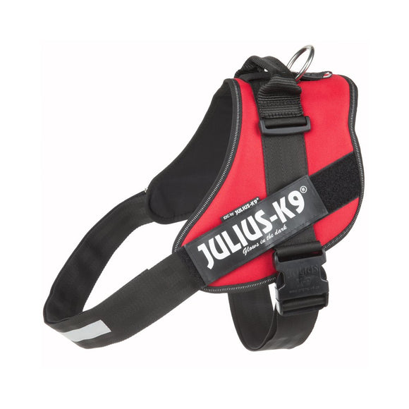 Julius-K9 IDC Red Harness – Premium Adjustable Dog Harness, Size 3, Durable Design