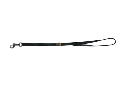 Show Tech Nylon Grooming Leash – Black, 50cm Length, 9mm Width, Durable Design