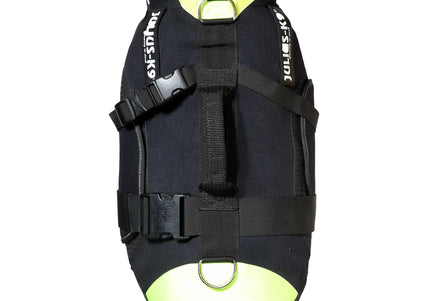 Julius-K9 Multifunctional Neon Vest – Lightweight Swimming and Rehabilitation Support, Size S