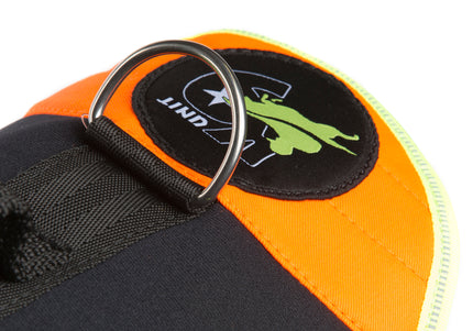 Julius-K9 Multifunctional Orange Vest – Buoyant Supportive Swim and Rehab Aid, Size L