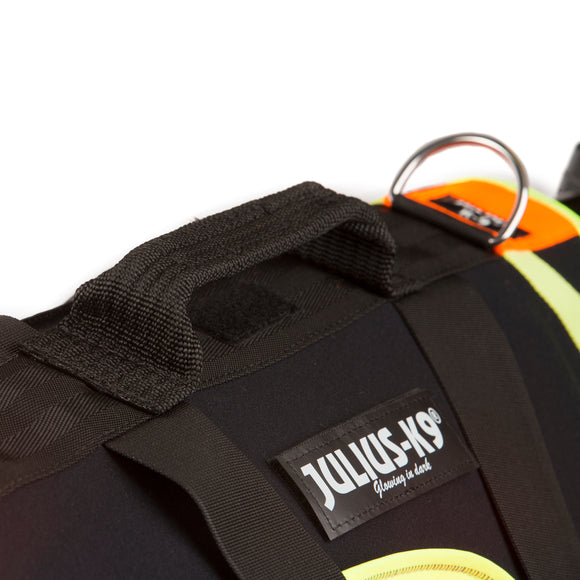 Julius-K9 Multifunctional Orange Vest – Buoyant Supportive Swim and Rehab Aid, Size L