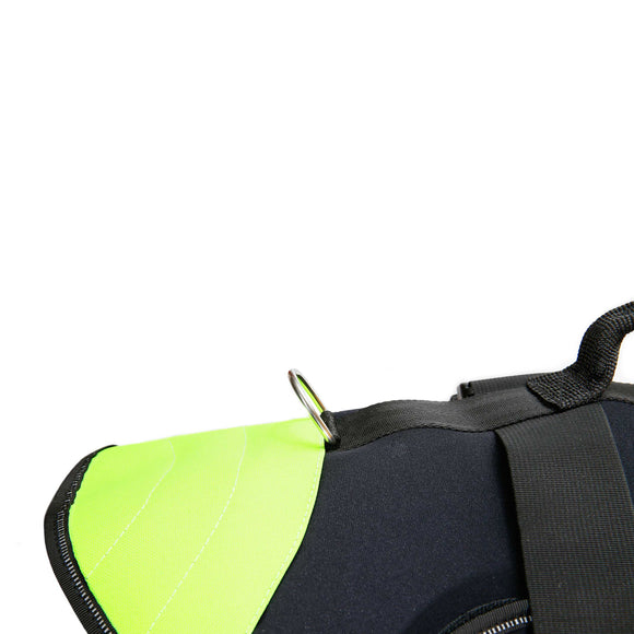 Julius-K9 Multifunctional Neon Vest – Lightweight Swimming and Rehabilitation Support, Size S