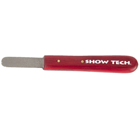 Show Tech Solid Stripper Stripping Knife – Metal Blade with Wooden Handle, Ambidextrous Design