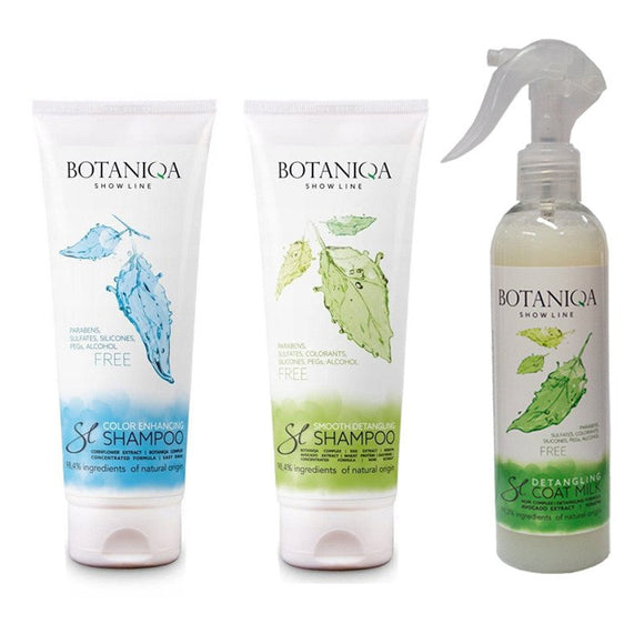 Maltese Show Dog Cosmetics Set – Complete Coat Care Collection with Shine-Enhancing Formula