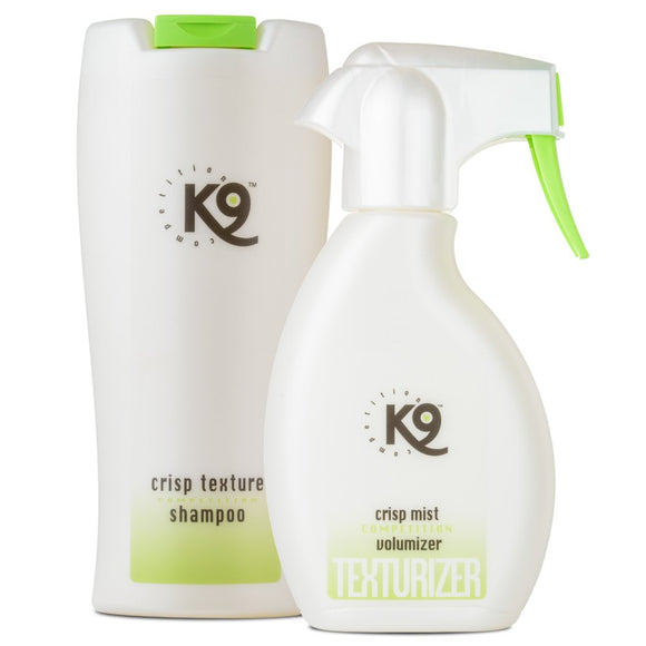 K9 Crisp Texture Coat Care Set – Professional Grooming Cosmetics for Wire-Haired Breeds