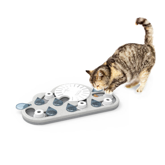 Nina Ottosson Rainy Day Puzzle & Play – Interactive Level 3 Cat Enrichment Toy, Durable Design