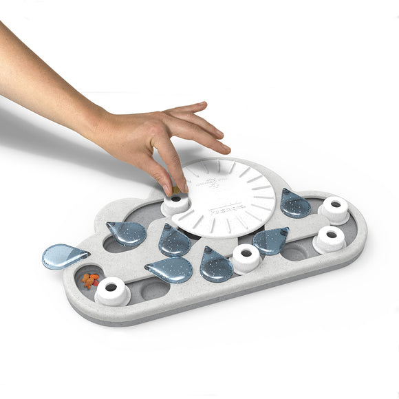 Nina Ottosson Rainy Day Puzzle & Play – Interactive Level 3 Cat Enrichment Toy, Durable Design