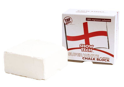 Show Tech Extra White Chalk Block – Whitening Powder Formula, 55g Grooming Enhancer