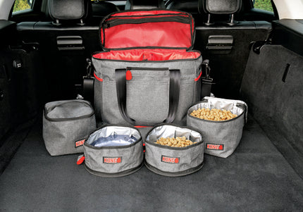 KONG Travel Bag 5in1 – Versatile Organizer with Two Bowls and Two Storage Containers