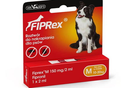 Fiprex XL Flea and Tick Drops – Large Dog Formula, Fast-Acting Protection, 40–55kg