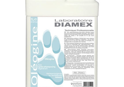 Diamex Oleogine Colloidal Conditioner – Regenerating Formula with Organic Coconut Oil, Concentrate 1:8, 1L
