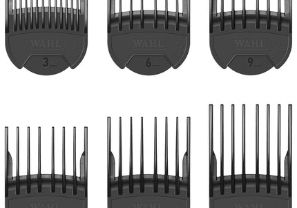 Wahl Professional Slide-on Attachment Comb Set - nasadki dystansowe Snap-On, 6 rozmiarów