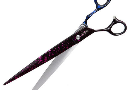 Groom Professional Sirius Left-Handed Straight Scissors 8.5in – Precision 21cm Ergonomic Design