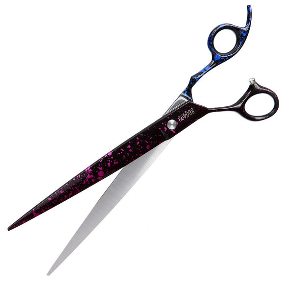 Groom Professional Sirius Left-Handed Straight Scissors 8.5in – Precision 21cm Ergonomic Design