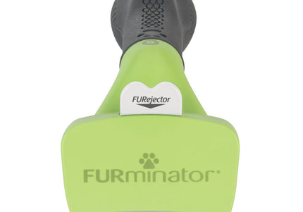 FURminator Long Hair Deshedding Tool S – Stainless Edge, Ergonomic Handle, Small Size