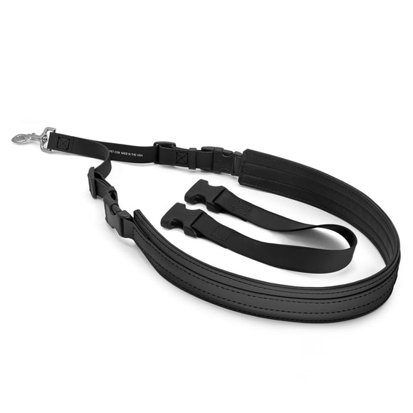 Jelly Pet Belly Loop Grooming Leash – Adjustable Restraint Belt, Durable Black Nylon