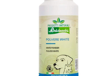 Baldecchi White Powder – Whitening Coat Powder, Masks Yellowing and Discoloration, 100g