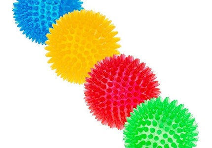 RecoFun Flip Ball – Colorful Squeaking Interactive Toy, Durable Playtime Fun