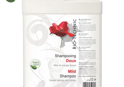 Diamex Bio-Technic Vegan Shampoo – Gentle Skin and Coat Care, All Coat Types, 2L