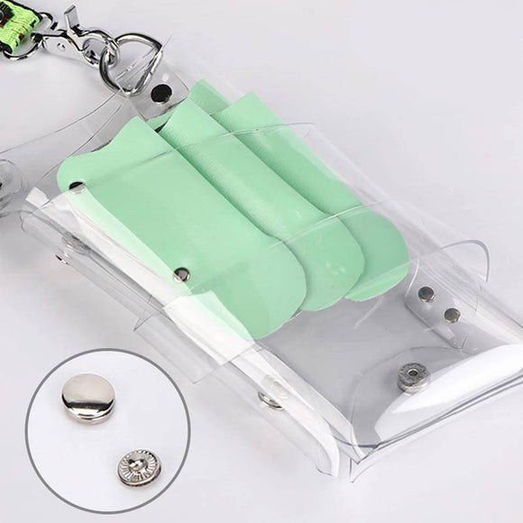 GroomStar Transparent Tool Case – Clear Holster for Scissors and Grooming Accessories, Lightweight Design