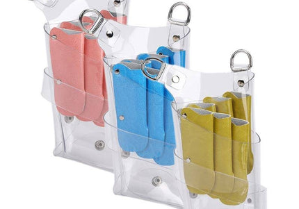 GroomStar Transparent Tool Case – Clear Holster for Scissors and Grooming Accessories, Lightweight Design