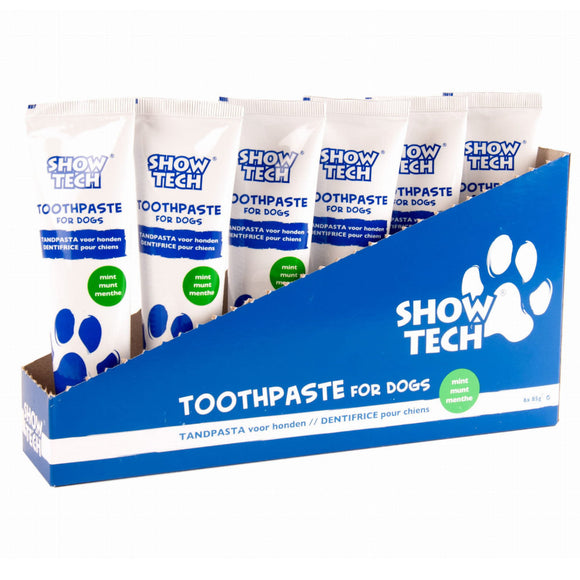 Show Tech Mint Toothpaste 85g – Refreshing Mint Flavor, Gentle Cleaning Formula, Single Tube