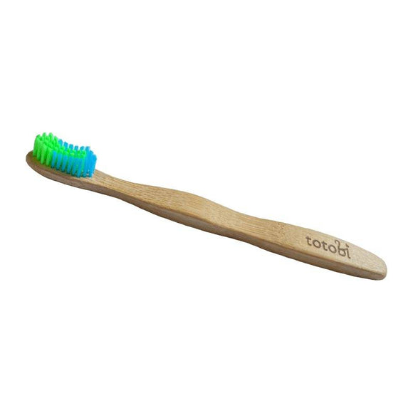 Totobi Natural Toothbrush L – Eco-Friendly Large Size, Gentle Cleaning Bristles