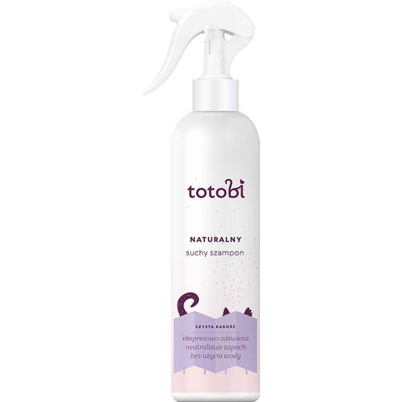 Totobi Natural Vegan Shampoo – Moisturizing Formula with Plant Extracts, 300ml Bottle