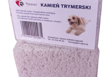 4Paws Trimmer Stone – Durable Grooming Block with Fine Abrasive Surface for Precise Shaping