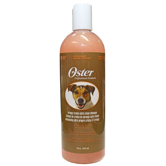 Oster Orange Creme Extra Clean Shampoo – Citrus Formula, Deep Cleansing, 473ml Bottle