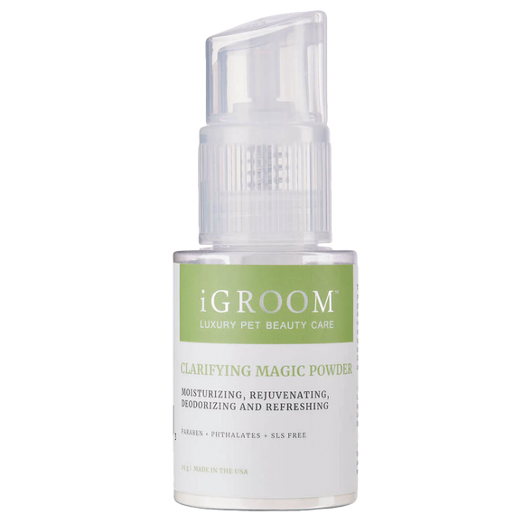 iGroom Clarifying Magic Powder 25g – Volumizing, Refreshing Formula with Flea and Tick Repellent