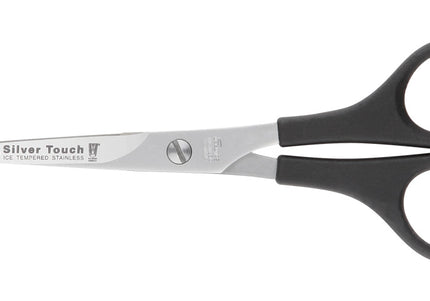 Witte Silver Touch 6" Straight Grooming Scissors – 15cm Precision Blade, Ergonomic Plastic Handle