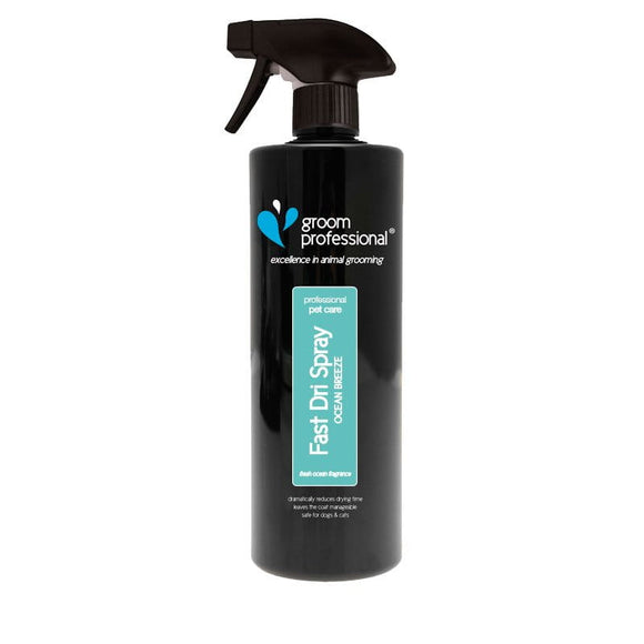 Groom Professional Fast Dri Spray Ocean Breeze – Quick-Drying Formula, 1L, Refreshing Scent