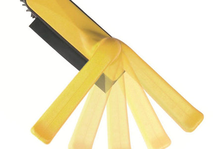 V7 Hand-Held Rubber Brush and Dustpan – Innovative Red Cleaning Duo, Ergonomic Design