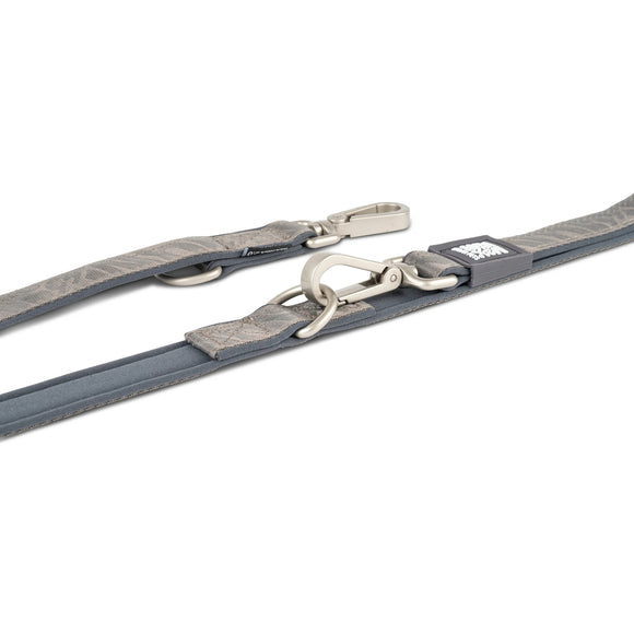 Max&Molly Matrix 2.0 Multi-Function Leash – Detachable Reflective Gray Design, XS Size
