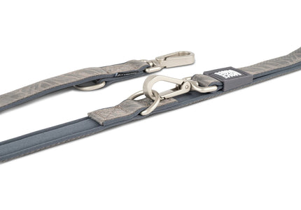 Max&Molly Matrix 2.0 Multi-Function Leash – Detachable Reflective Gray Design, XS Size