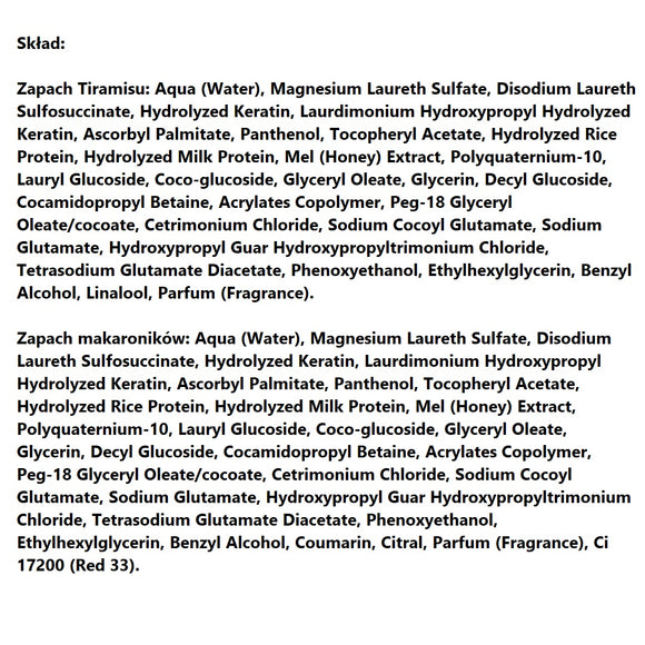 Yuup! Sweet Collection Shampoo Set – 6 Assorted Sweet Scents, 30ml Each, Gentle Cleansing