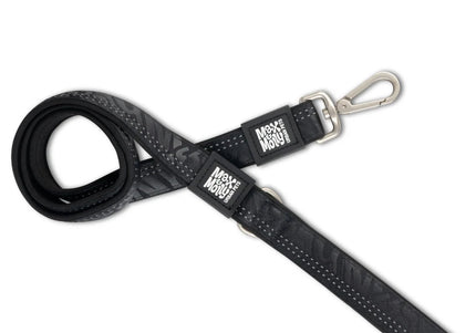 Max&Molly Matrix 2.0 Short Leash Black 120cm – Durable Lightweight Design, Size S