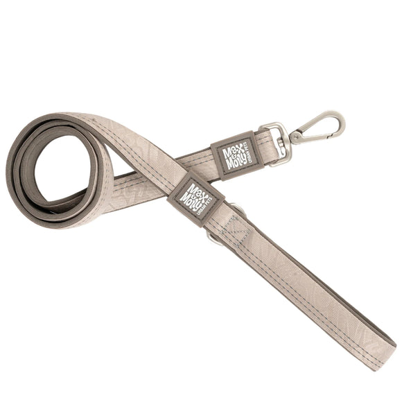 Max&Molly Matrix 2.0 Short Leash – Sand Beige, 120cm, Lightweight XS Design