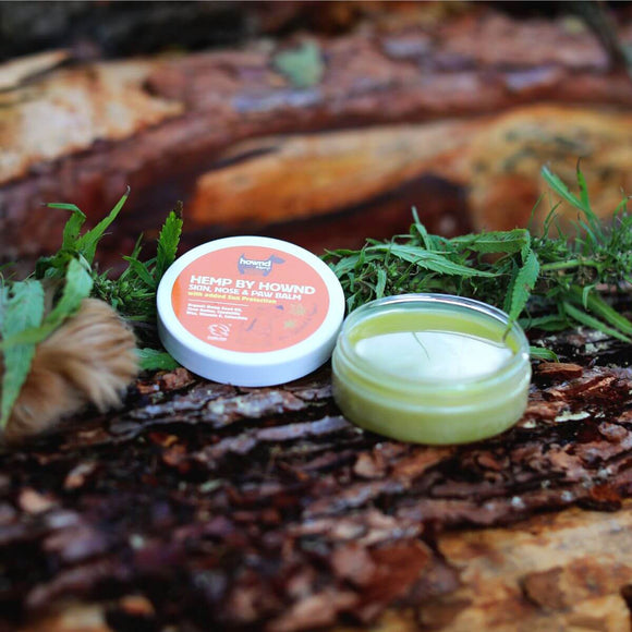 Hemp by Hownd Skin, Nose & Paw Balm 50g – Nourishing All-Season Formula with Sun Protection