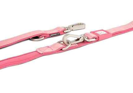 Max&Molly Matrix 2.0 Multi-Function Leash – Detachable, Reflective, Pastel Pink, Large Size