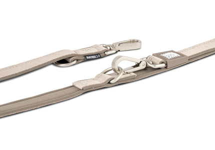 Max & Molly Matrix 2.0 Multi-Function Leash – Detachable, Reflective, Sand Beige, Medium
