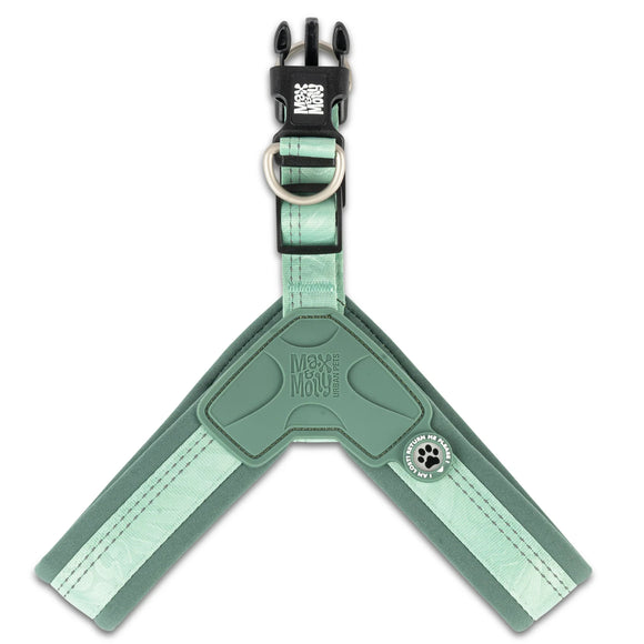 Max&Molly Q-Fit Matrix 2.0 Jade Harness – Lightweight Step-In Design with QR ID, XXS Mint