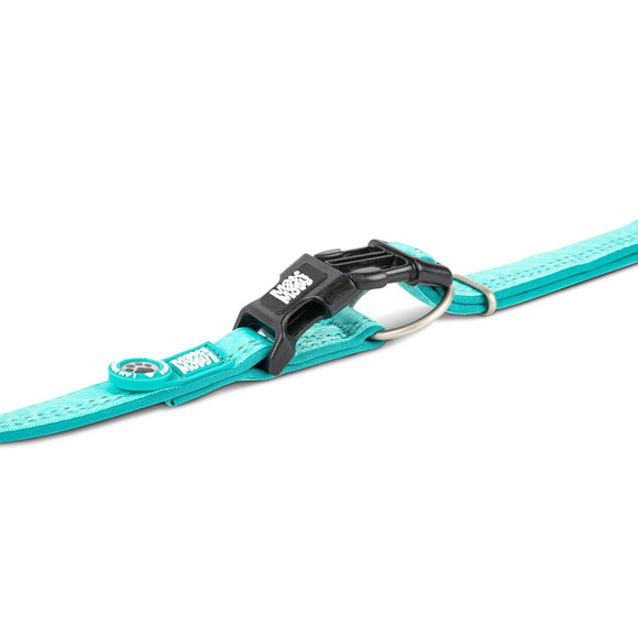 Max&Molly GOTCHA! Smart ID Matrix 2.0 Turquoise Collar – QR Tag, Adjustable, Small Size